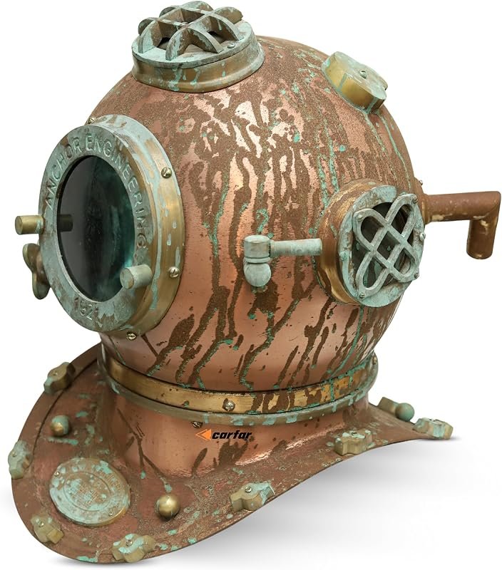 Carfar decorative diving helmet, part of the full product catalogue